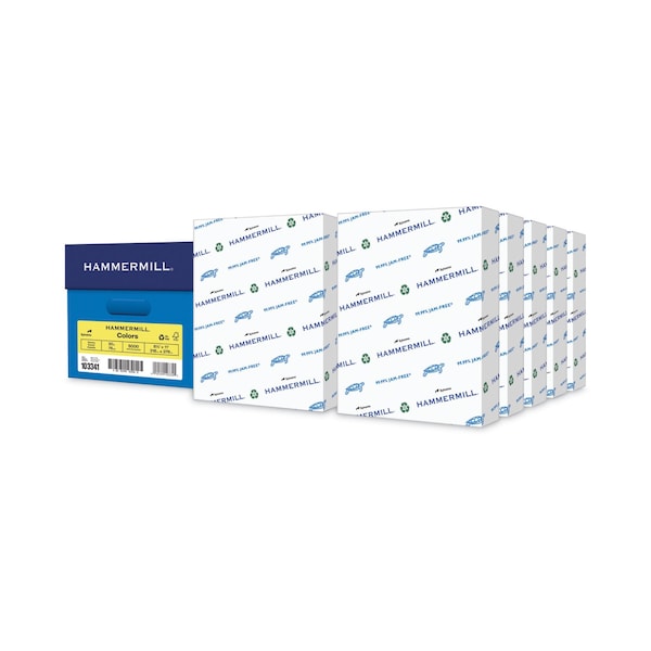 Hammermill Hammermill Colored Paper, 20lb Canary Copy Paper